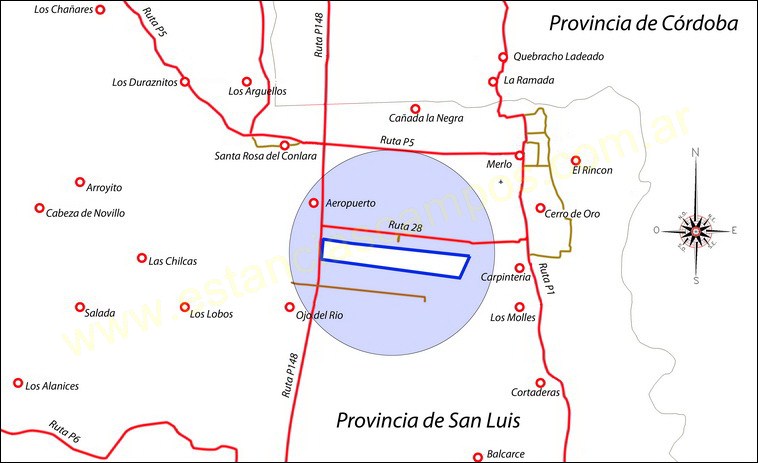 1629 ha. Merlo (San Luis)