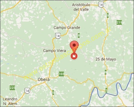 25 hect�reas en Campo Grande  (Misiones)