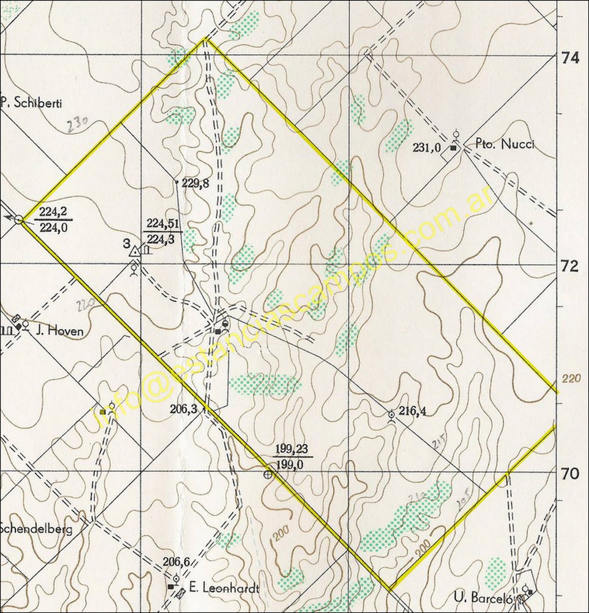 1662 ha en Puan (BA)