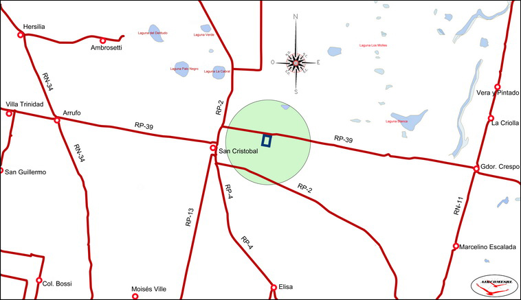 345 ha. en San Cristobal (Santa Fe)