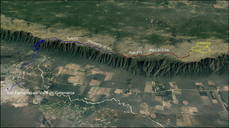1699 ha. en Ancasti (Catamarca)