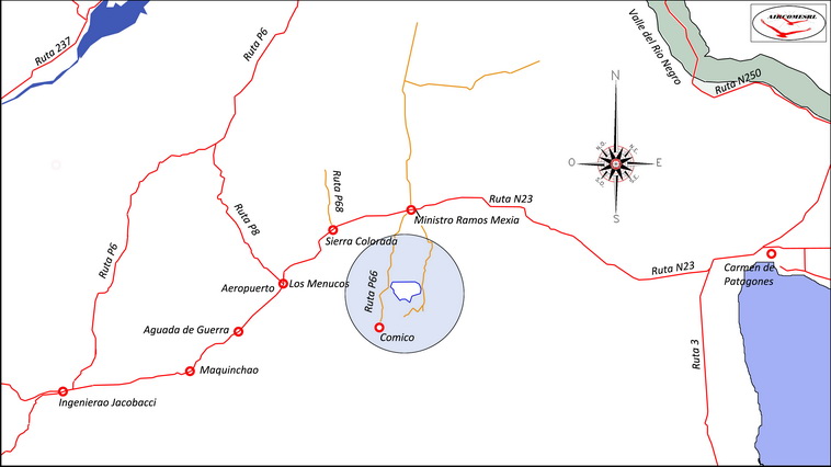 13736 hectáreas en Ramos Mexia (Rio Negro)
